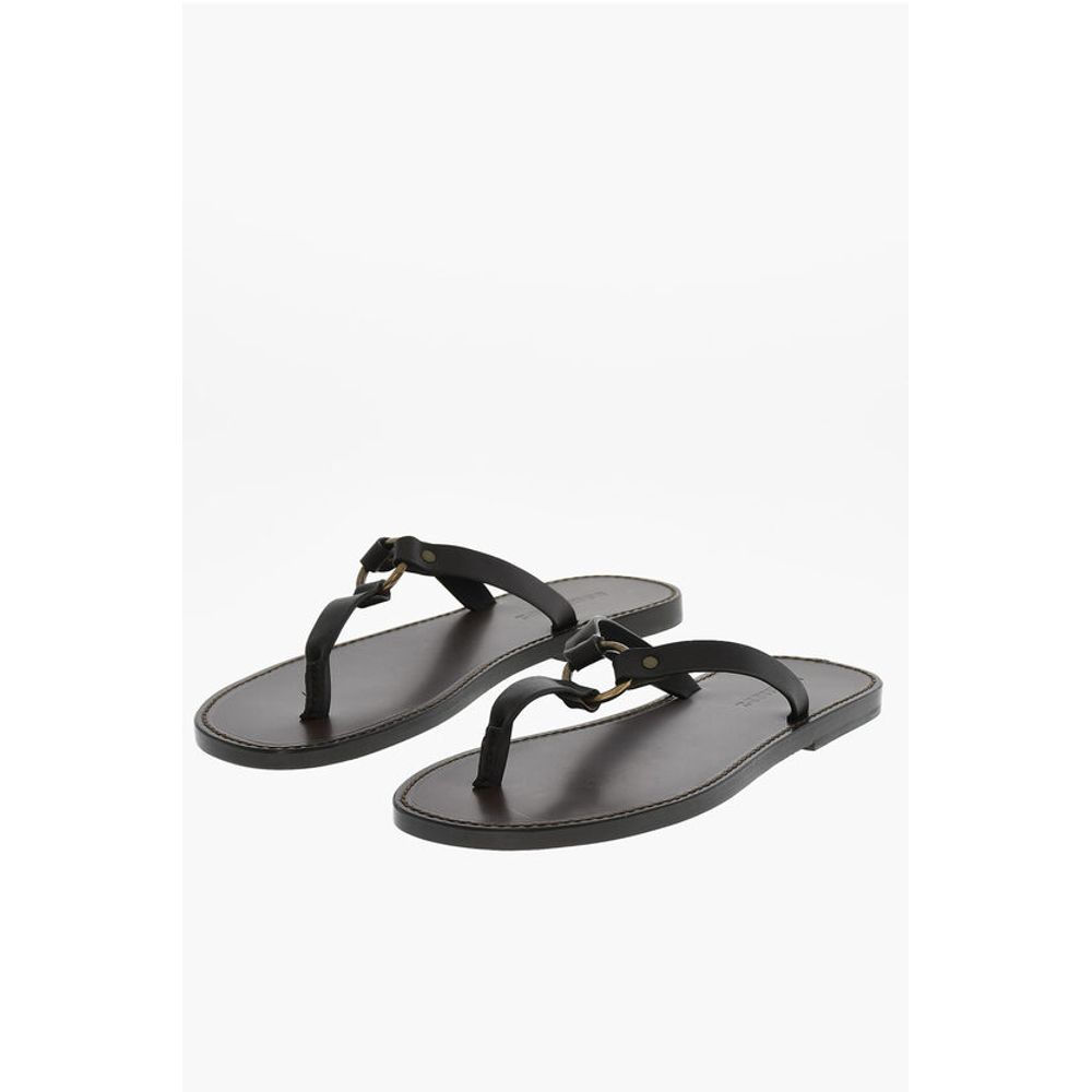 Dsquared² Flip-Flop Leather Sandals