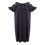 Thumbnail: Lardini Elegant Black Viscose Dress