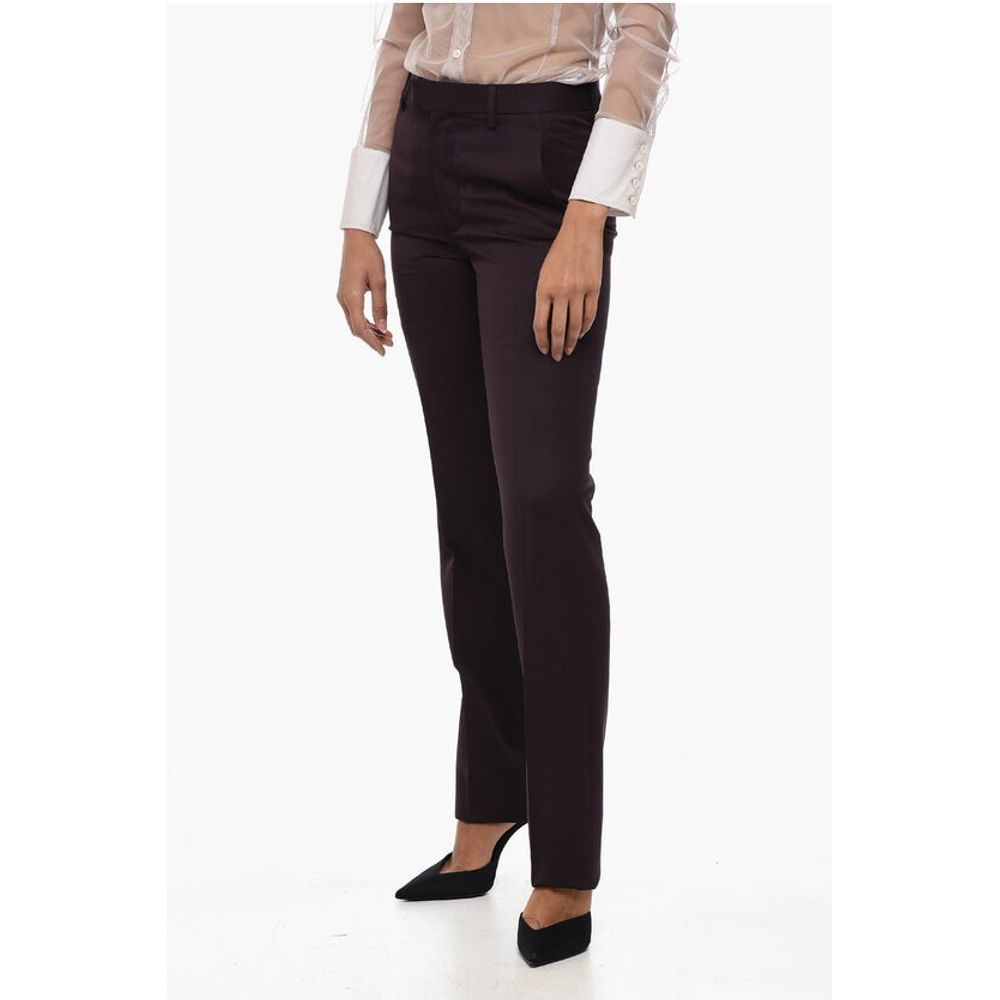 Ann Demeulemeester Wool MARIET Slim Fit Pants