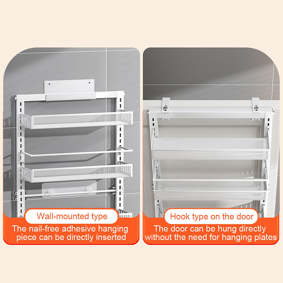 Thumbnail: Over The Door Pantry Organizer, 6-Tier Pantry Door Hanging Organization And Stor