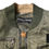 Thumbnail: Dolce & Gabbana Green Nylon Full Zip Men Bomber Jacket