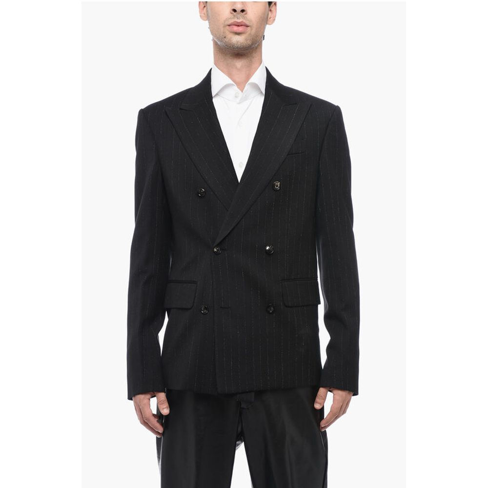 Amiri Lured Double Breasted Jacket with Flap Pockets