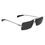 Thumbnail: Ferragamo Gray Metal Sunglasses