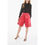 Thumbnail: Bottega Veneta Lamb Skin Unlined Shorts with Elastic Waist