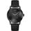Thumbnail: Guess Black Leather Watch