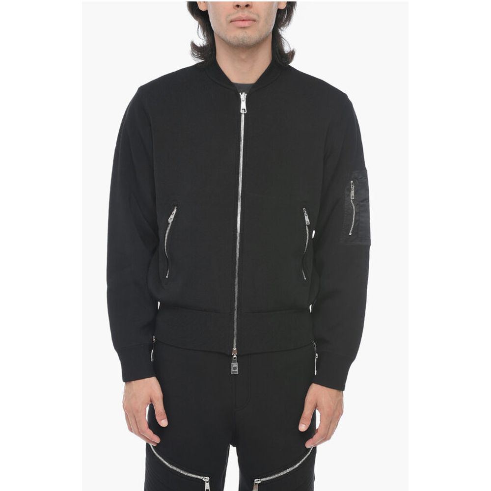 Neil Barrett Reversible Baggy Fit Sweatshirt