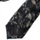 Thumbnail: Dolce & Gabbana Black Floral Pattern Silk Adjustable Men Tie