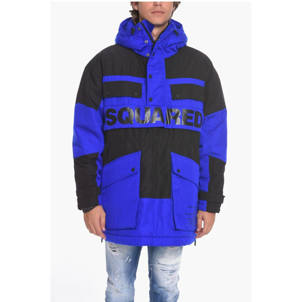Dsquared² Two-toned Puffer jacket with Maxi Pockets