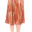 Thumbnail: Licia Florio Orange Brown Below-Knee Chic Skirt
