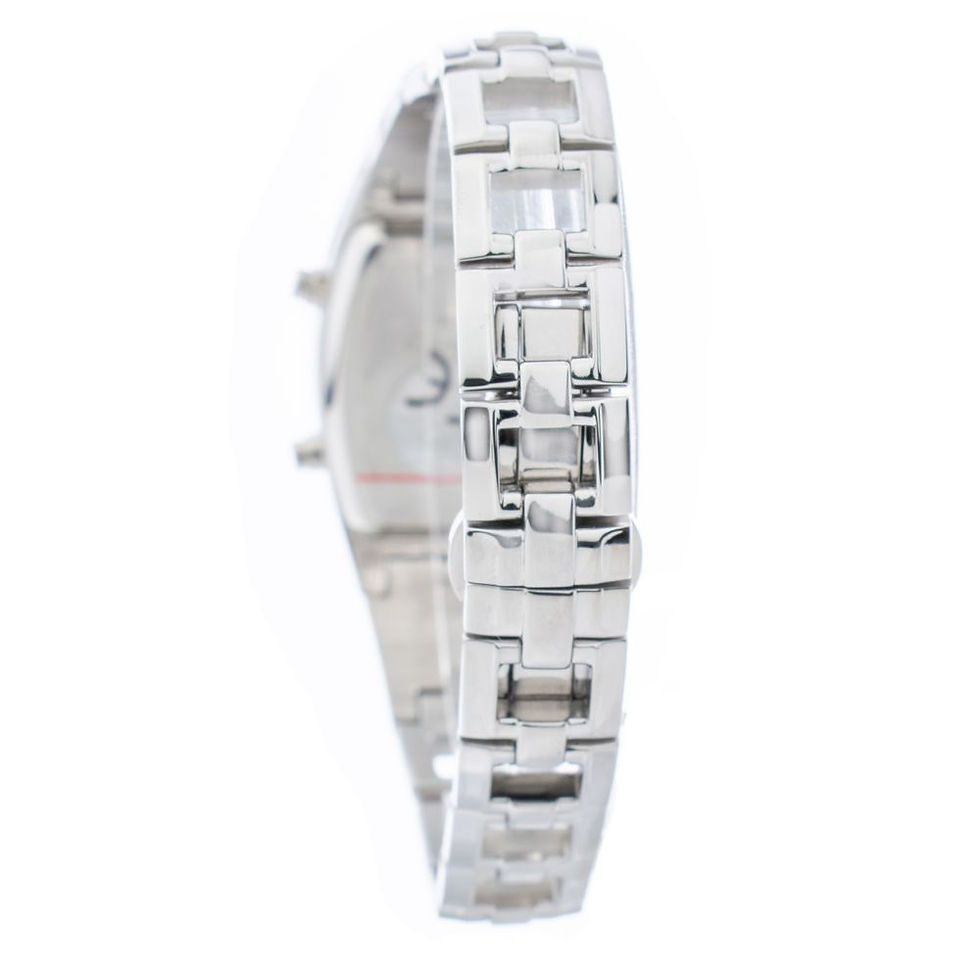 Chronotech Silver Stainless Steel Watch