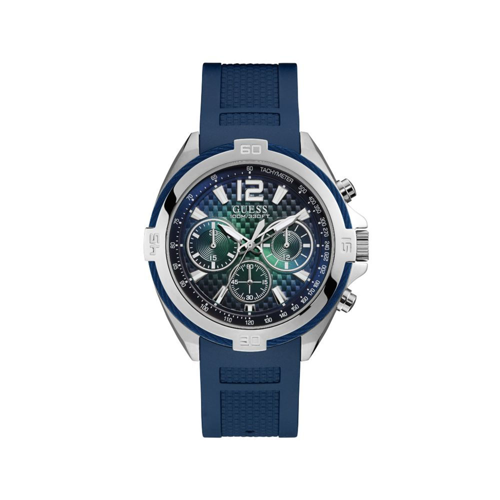 Guess Blue Rubber Watch