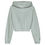 Thumbnail: Hinnominate Chic Cropped Hooded Cotton Sweatshirt