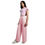 Thumbnail: Hinnominate Chic Pink Palazzo Pants with Drawstring