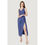 Thumbnail: Sandro Ferrone Blue Cotton Dress