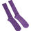 Thumbnail: Dolce & Gabbana Purple Cotton Logo Over The Calf Socks