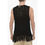 Thumbnail: Andersson Bell Perforated Sleeveless GORDON Crew-neck Sweater with Fringes