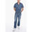 Thumbnail: 14 BROS Distressed Denims with Light Wash 19cm