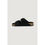 Thumbnail: Birkenstock Black Suede Leather Sandal