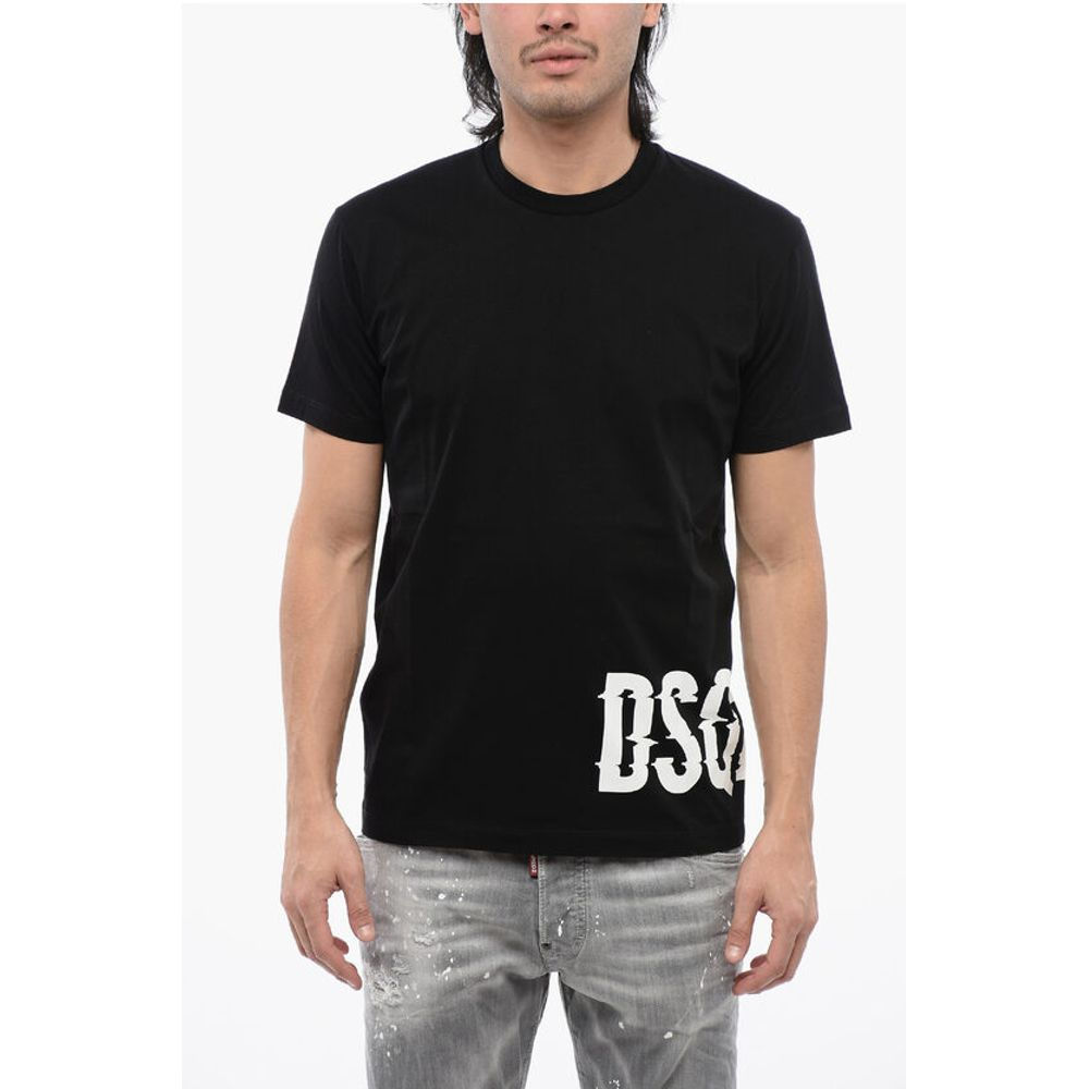 Dsquared² Cotton Cool Fit T-Shirt with Printed Logo