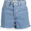 Thumbnail: Levi's Chic Fringed Hem Denim Shorts in Light Blue