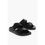 Thumbnail: Balenciaga Leather SUNDAY Sliders with Double Buckle