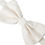 Thumbnail: Dolce & Gabbana Off White Silk Adjustable Neck Men Bow Tie