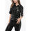 Thumbnail: Nanushka Short Sleeved Faux Leather SABINE Shirt