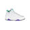 Thumbnail: Fila Chic White Laced Sports Sneakers with Contrast Accents