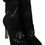 Thumbnail: Dolce & Gabbana Black Stretch Pumps Boots Floral Lace Shoes