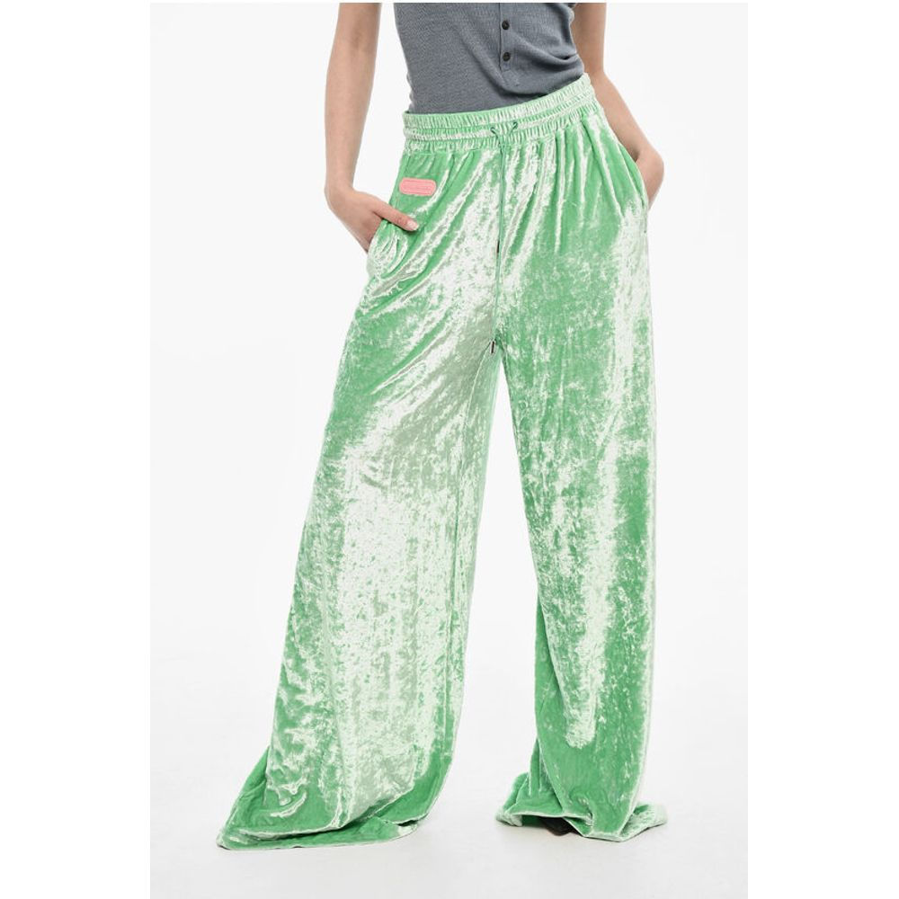 Dsquared² Baggy Fit Chenille Pants With Coulisse