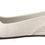 Thumbnail: Maison Margiela White Leather Slingback Slip On Flats Shoes