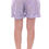 Thumbnail: Licia Florio Elegant Purple Viscose Shorts - Side Zip Closure