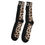 Thumbnail: Dolce & Gabbana Black Brown Leopard Print Nylon Mid Calf Socks