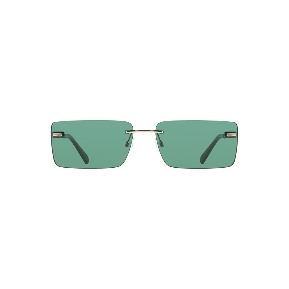 Calvin Klein Green Metal Women Sunglass