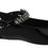 Thumbnail: Jimmy Choo Elegant Black Patent Flats with Crystal Accent