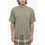 Thumbnail: A Paper Kid Solid Color Crew-neck T-Shirt with Printed Logo