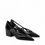 Thumbnail: Prada Black Leather Cut-Out Pumps 55