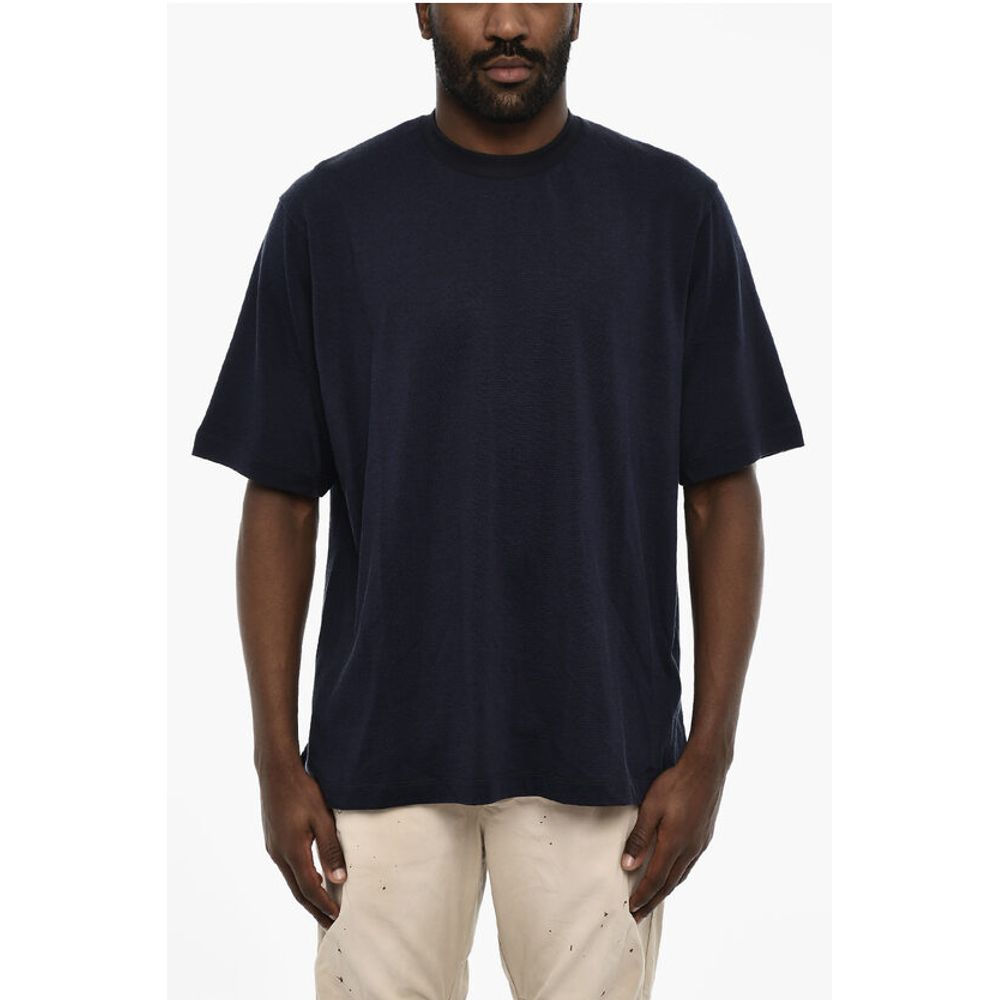 Dsquared² Solid Color Crew-neck T-shirt