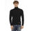 Thumbnail: Baldinini Trend Black Wool Men Sweater