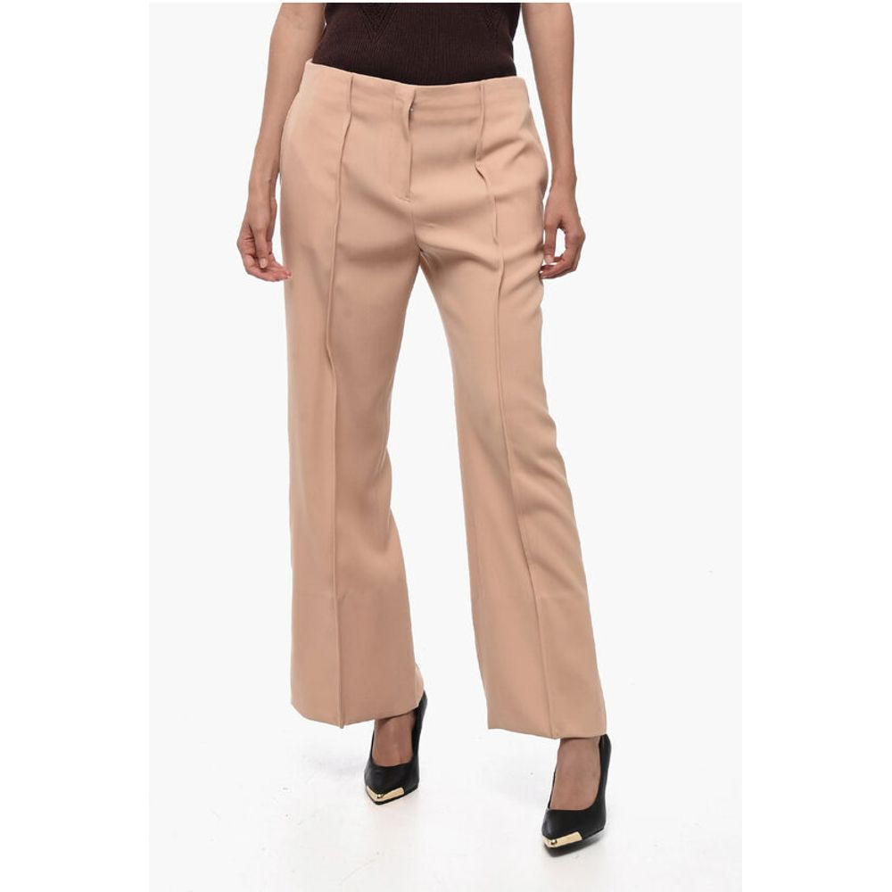 Jil Sander Wool Wide-leg Pants