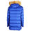 Thumbnail: Add Blue Nylon Men Jacket with Duck Down Filling