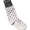 Thumbnail: Dolce & Gabbana Gray Viscose Stretch Dotted Socks