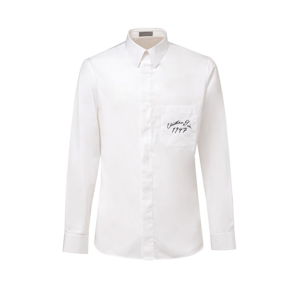 Dior White Cotton Shirt