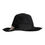 Thumbnail: Dolce & Gabbana Black Logo Embroidered Women Wide Brim Hat