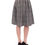 Thumbnail: NOEMI ALEMÁN Elegant Gray Checkered Wool Shorts Skirt