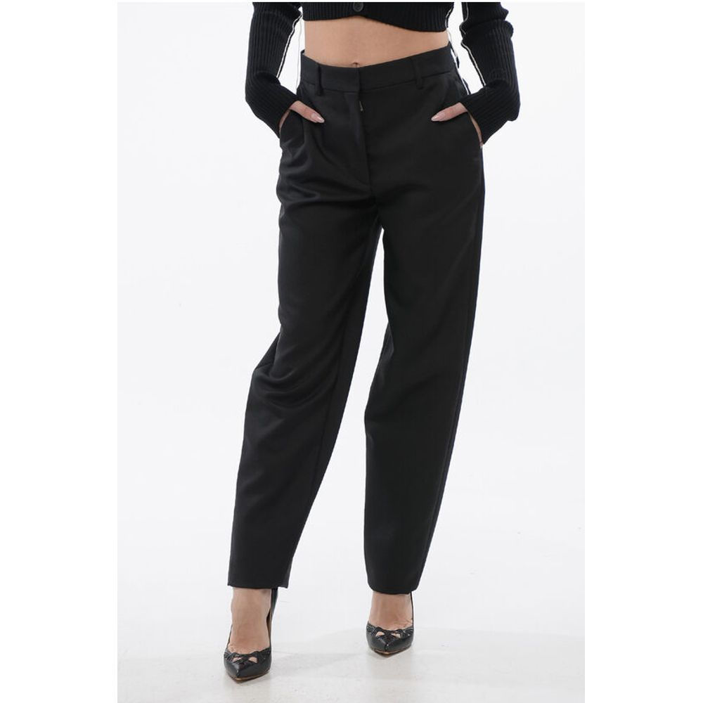 Off-White High Waisted Carrot-Fit TECH DRILL Pants