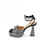 Thumbnail: MACH & MACH Chic Black Leather Platforms for Elevated Style
