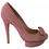 Thumbnail: Elisabetta Franchi Pink Bow Stiletto Heel Pumps Shoes
