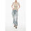 Thumbnail: The Attico Light-washed Cargo Denims