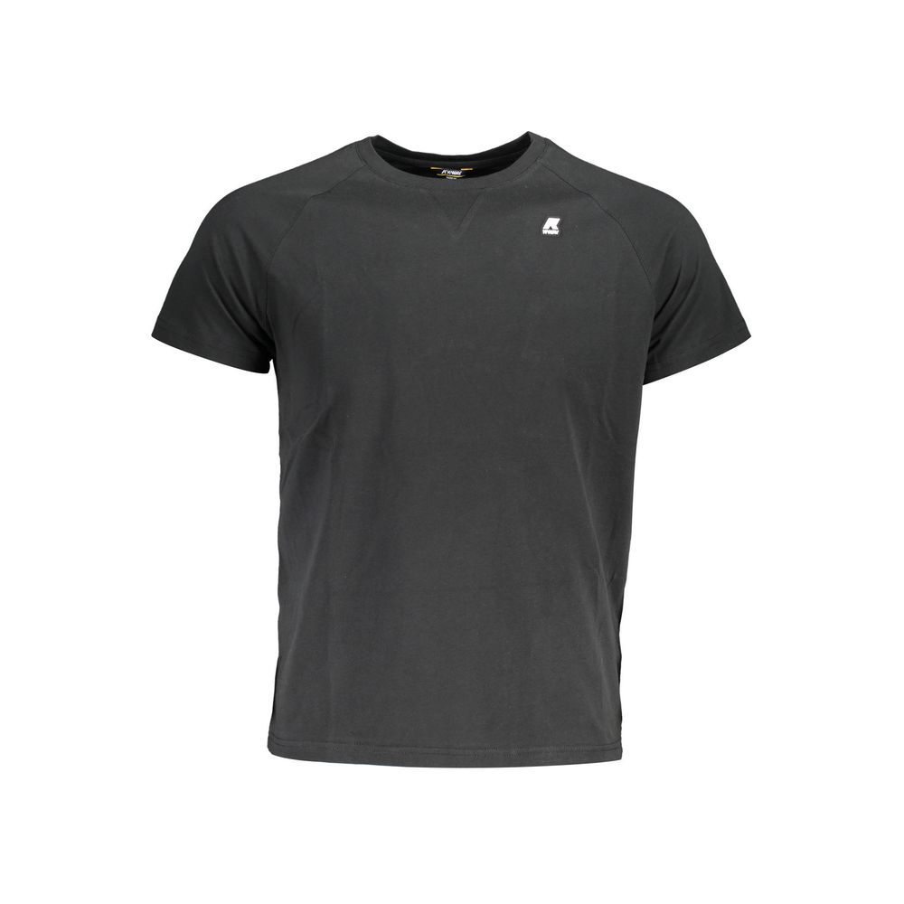 K-WAY Black Cotton Men T-Shirt